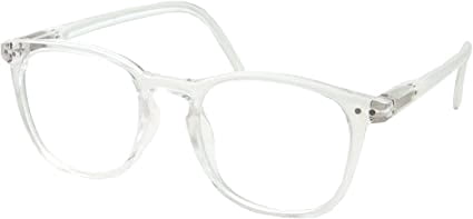 grinderPUNCH High Magnification Strong Power Readers Clear Reading Glasses +4.50