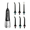 thumbnail image 1 of Portable Water Flosser with 8oz Tank 5 Cleaning Modes IPX7 Waterproof Cordless Rechargeable Oral Irrigator, 1 of 8