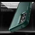 thumbnail image 4 of JETech Case for Samsung Galaxy S23 FE 6.4-Inch, Heavy Duty Dual-Layer Protection, Rugged Tough Shockproof Phone Cover with Matte Design (Midnight Green), 4 of 6