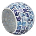 thumbnail image 4 of Portavelas Tealight ANGGREK Diseños De Mosaico De Vidrio Cálido Romántico, 4 of 8