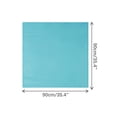 thumbnail image 3 of INSPIRE CHIC Women's Mother's Day Solid Gradient Chiffon Scarves Square Soft Sheer Neck Scarf Neckerchief Light Blue 35.4"x35.4"(LxW), 3 of 7