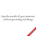 thumbnail image 2 of Warmth of Memories Funeral Sympathy Condolence Greeting Cards | 1 Pack Single (5x7), 2 of 5