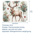 thumbnail image 5 of Elk Desk Pad Mousepad, Square 8.3x9.8 Inch Non-Slip Rubber Bottom Printed Desk Mat, Suitable for Office and Gaming, 5 of 6