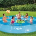 thumbnail image 2 of Funsicle 12 ft x 30 in Sea-Thru QuickSet Inflatable Ring Top Above Ground Pool with Filter Pump, 2 of 8