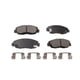 thumbnail image 2 of Balatas AG para Auto Delanteras para Honda Civic Coupe 1996 a 2011 4 Piezas Nuevas, 2 of 5