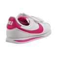 thumbnail image 3 of Nike Cortez Basic SL PS Girls Shoes Size 3, Color: White/Pink Prime, 3 of 6