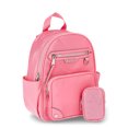 thumbnail image 4 of Madden NYC Women's Dome Pocket Backpack with Pouch, Coral, 4 of 4