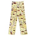 thumbnail image 3 of Pompompurin Womens Comfy Pajama PJ Pants Lounge Pants Sleepwear Drawstring PJ Bottoms Pants, 3 of 7