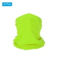 thumbnail image 3 of Uxcell Neck Gaiter, 6 Pack Breathable Cooling Face Cover Scarf for Cycling Running, Lime, 3 of 6