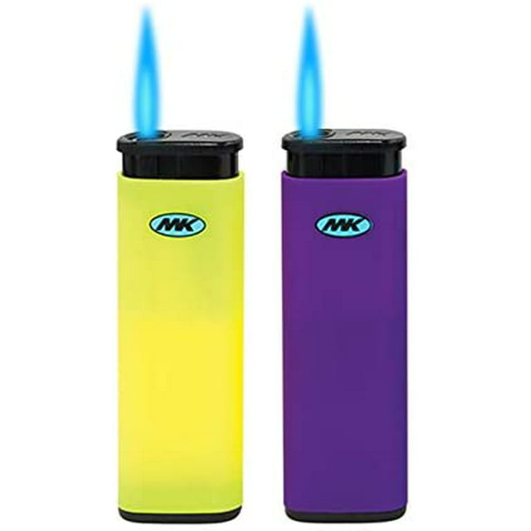 Overvåge Vær modløs Forsvinde 2PC Mix colors MK Jet Lighters Multi Colors High Quality - Walmart.com