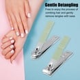 thumbnail image 2 of Juego de cortaúñas de manicura Unique Bargains kit de manicura profesional de acero inoxidable 7 EN 1 verde, 2 of 7