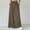 Brown, variant on Womens Wide Leg Summer Pants Flowy Palazzo Beach Pants Boho Drawstring High Waisted Trousers Black