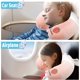 thumbnail image 4 of Almohada de viaje para niños, almohada para el cuello con forma de U de espuma viscoelástica pura con funda lavable, cómoda para sentarse en cualquier posición (cerdo rosa), 4 of 4