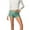 Green, variant on YANGXINX Women Bodycon Shorts High Glitter Sequins Stretchy Lifting Party Clubwear Fashion Summer Mini Short Pants