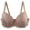 Beige, variant on IROINNID Women's Push Up Lace Bra Front Closure Bras Posture Full Coverage Comfortable Breathable Underwire Unlined Back Support Plunge Seamless Bra
