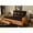 Brown, variant on Kodiak Furniture Natural Lodge Storage Futon with Brown Faux Leather Mattress