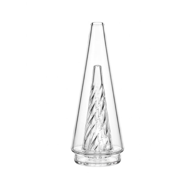 Componente de cono de vidrio transparente de borosilicato para manualidades DIY