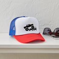 thumbnail image 4 of CafePress - Monster Truck - Adjustable Unisex Printed Trucker Hat with Mesh Back, 4 of 10