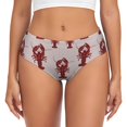 thumbnail image 1 of Fotbe Red Lobster With Claws Calzones Estampados para Mujer – Ropa Interior de Algodón, Cómoda, Suave y Elástica-4X-Large, 1 of 6
