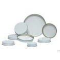 thumbnail image 1 of 38-400 White Metal Cap with Pulp & PE Liner - 12 Per Pack - Pack of 576, 1 of 1