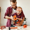 thumbnail image 3 of TOY Life Kids Tool Set with Kids Tool Belt & Electronic Toy Drill - Construction Tool Set for Kids Pretend Play Kids Tools for Kids Learning Tool Kit for Kids 3 4 5 6 7 Years Old, 3 of 9
