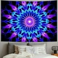 thumbnail image 2 of PRATYUS  Tapestry Hippie Tapestry Tapestry Trippy Decor Neon Boho Tapestries Mandala Wall Tapestry for Bedroom Aesthetic Wall Hanging 40x60inch, 2 of 6