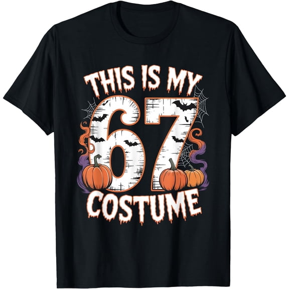 Halloween 67 Six Seven Costume T-Shirt , Vintage T-Shirt