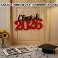 thumbnail image 4 of Graduation Party Decorations Wooden Crafts Wooden Props Graduation Decorations Graduates Graduation Decorations Class Of 2026, Laser Engraved Wood Block Sign for Desk or Shelf, 4 of 5