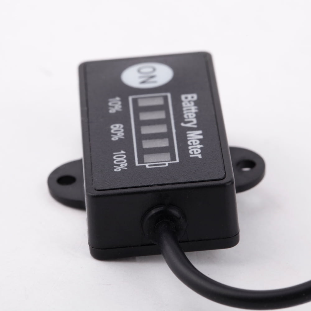 YZ 4333390312 12V Lead Acid Battery SLA/AGM/GEL/VRLA Battery Tester Battery Meter For ATV,Quads and 4 Wheelers,Stages Power Meter Battery 12V Analog Battery Fuel Gauge Meter 12V SLA Fuel Gauge with Green LCD YZ 4333390312 12V Lead Acid Battery SLA/AGM/GEL/VRLA Battery Tester Battery Meter For ATV,Quads and 4 Wheelers,Stages Power Meter Battery 12V Analog Battery Fuel Gauge Meter 12V SLA Fuel Gauge with Green LCD