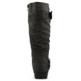 thumbnail image 4 of Journee Womens Jester-01 Hidden Wedge Riding Boots, 4 of 9