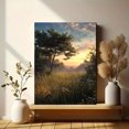 thumbnail image 6 of Wildflower Field Canvas Print, Wall Art for Living Room Bedroom Dining Room Office Entryway Tranquil Space, 6 of 8