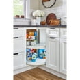 thumbnail image 3 of Rev-A-Shelf 24'' Lazy Susan Pie-Cut Polymer 2-Shelf, White, 6942-24-11-52, 3 of 10