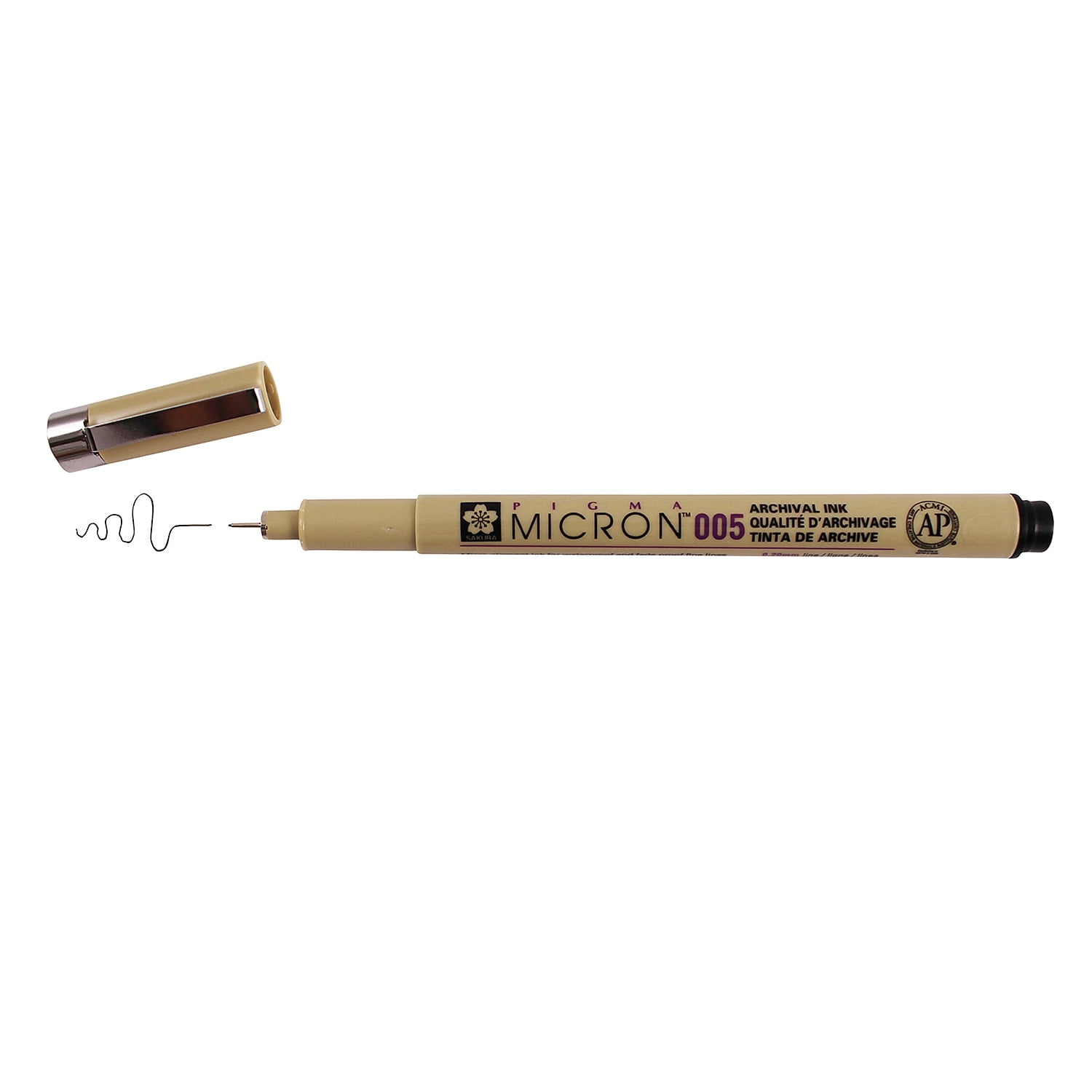 Sakura Pigma Micron Pen Fineliner Black Ink 6/Pack (SAKXSDK00549-6)
