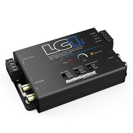 AudioControl - 2-Channel Active Line Output Converter and Line Driver - Black