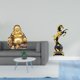 thumbnail image 2 of Estatua de Buda,Figuras de estatuas de Buda Bodhisattva de meditación,Figura de escritorio,Estante de estatua de caballo para escritorio,oficina,decoración del hogar,Figura decorativa de, 2 of 8
