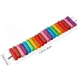 thumbnail image 2 of HONMEET Wooden Seesaw Bridge Platform Hamster Teething Toys Assorted Color 30 * 6 Cm 1Pcs, 2 of 4