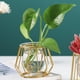 thumbnail image 3 of Jarrón de hierro de estilo nórdico con flores, decoración para plantas, decoración de mesa Style01, 3 of 9
