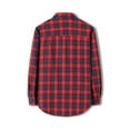 thumbnail image 4 of GaThRRgYP Long Sleeve Shirts for Men,The New Men's Regular-fit Long-Sleeve Plaid Flannel Shirt Fashion Casual, 4 of 9
