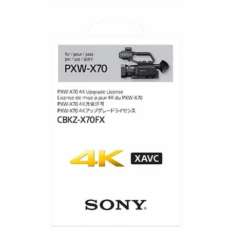 Sony 4K Upgrade License Key for Sony PXW-X70