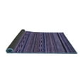 thumbnail image 2 of Ahgly Company Indoor Round Oriental Blue Modern Area Rugs, 7' Round, 2 of 4