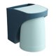thumbnail image 1 of Portavasos para cepillos de dientes de baño Organizador de cepillos de dientes sin perforaciones Portacepillos de dientes azul, 1 of 7