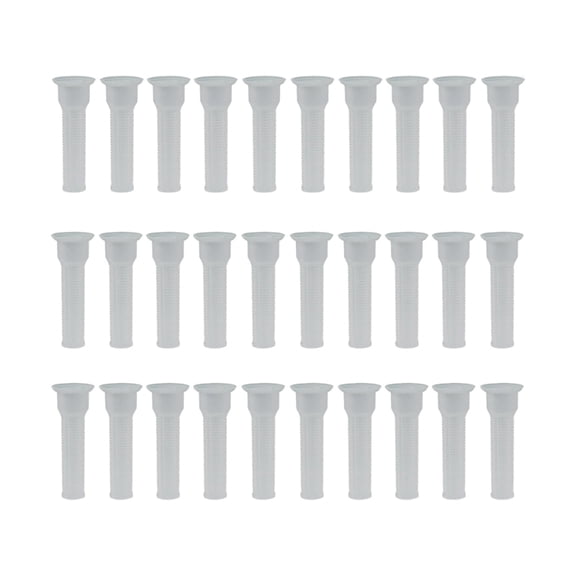 30Pcs Easy Cleaning Plastic Nozzle Filter Inserts with Fine Screen Filter