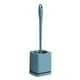 thumbnail image 2 of Xihbxyly Juego de Escobilla para Inodoro, Diseño Compacto con Mango Resistente, Depósito de Agua Higiénico Extraíble, Herramienta Moderna para La Limpieza Del Baño, Multiusos, Blanco, Azul y Gris, 13, 2 of 6