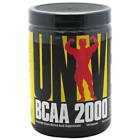 Universal Nutrition Branched-Chain Amino Acid 2000 Supplement, 120 CT