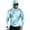 Blue, variant on Men's UPF 50+ Sun Protection Lightweight Full Zip Camo Hoodie Jacket Long Sleeve Fishing Hiking Performance Shirt