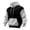 Gray, variant on IAJDKMEK Men's Hoodie Sweatshirt Long Sleeve - Color Block with Pockets Casual Sports Pullover, Comfortable Hooded Top for Men,Blue L