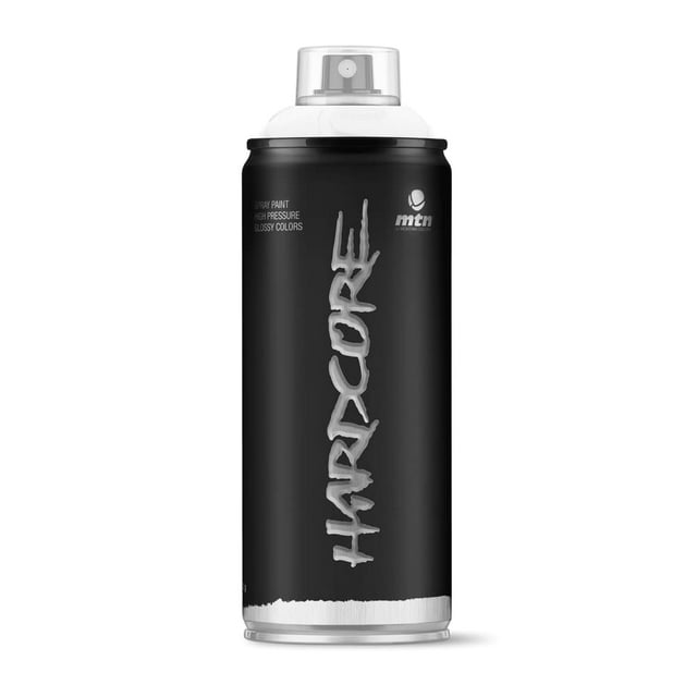 Pintura en aerosol Montana Colors MTN Hardcore RV9010 Blanca