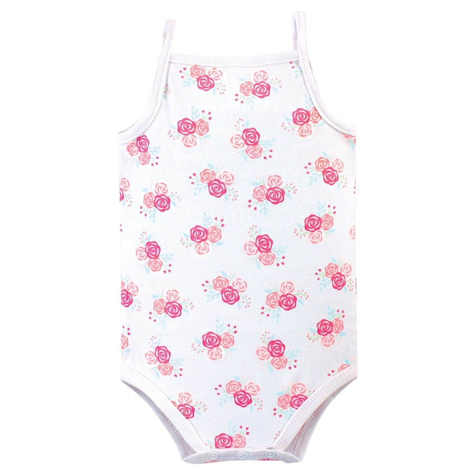 Hudson Baby Sleeveless Bodysuits, 5-Pack, Preemie-24 Months