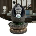 Miumaeov 11 Resin Buddha Statue Home Crafts Outdoor Indoor Garden