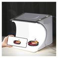 thumbnail image 1 of 20cm Mini 2 LED Panels Folding Portable 1100LM Light Photo Lighting Studio Shooting Tent Box Kit ,Easy to Use, 1 of 5